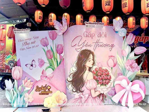 Trang Trí Ngày Phụ Nữ Việt Nam Hà Nội