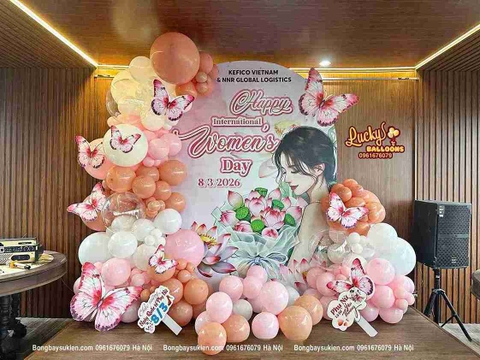 Ý Tưởng Trang Trí Văn Phòng 20/10 Đơn Giản