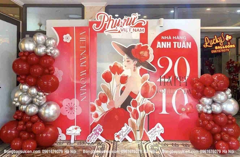 Trang Trí Women's Day Văn Phòng