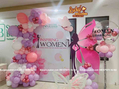 Dịch vụ thi công backdrop 20/10 Hà Nội