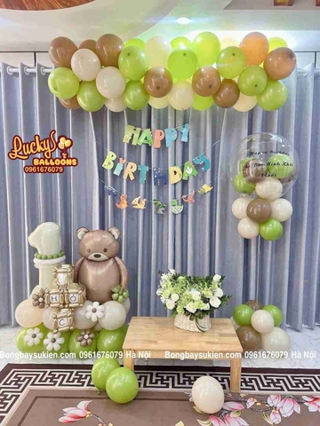 Gợi Ý Mẫu Bóng Bay Sinh Nhật Bé Trai