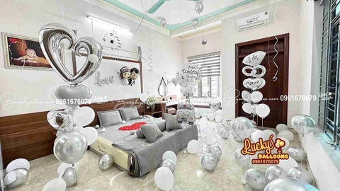 Mẫu Trang Trí Phòng Cưới Đẹp