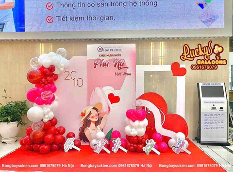 Top Concept Trang Trí 8/3 Mới Nhất