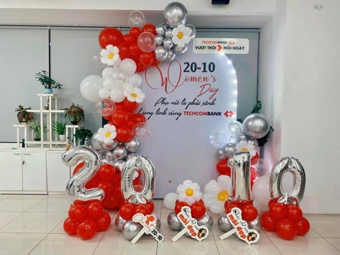 Backdrop chào mừng ngày quốc tế phụ nữ