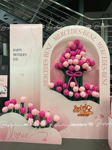 BACKDROP HOA BÓNG BAY BÀN GIAO XE Ô TÔ 12