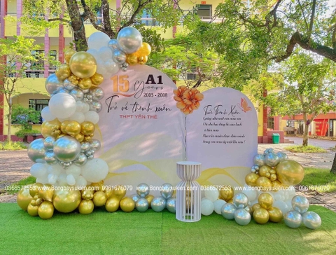 Backdrop Họp Lớp Đẹp Tại Nam Từ Liêm 03