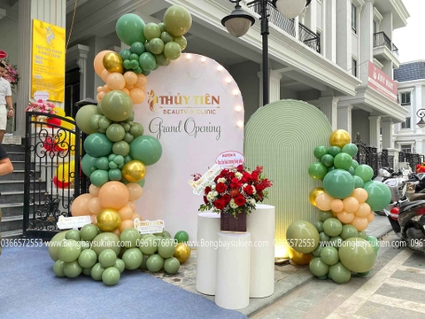 Backdrop khai trương đẹp giá rẻ tại Hà Nội