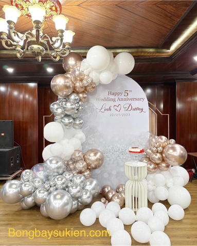 Backdrop Kỷ Niệm Ngày Cưới Đẹp Tại Hà Đông