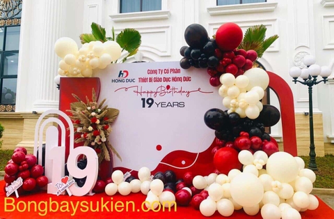Backdrop Sinh Nhật Công Ty Giá Rẻ Tại Hà Nội