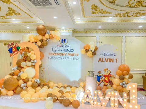 Backdrop Tổng Kết Năm Học Tại Hà Nội  01