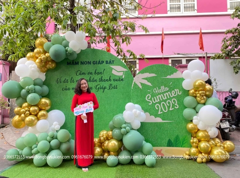 Backdrop Tổng Kết Năm Học Tại Hà Nội