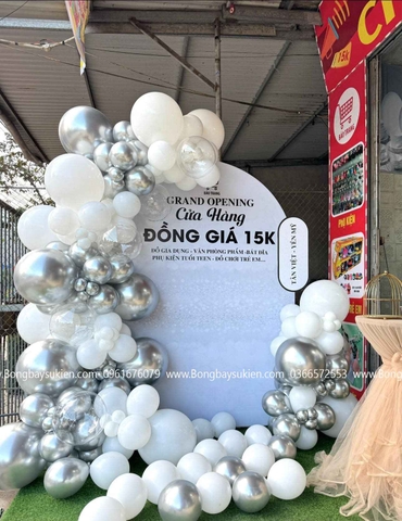 Backdrop Trang Trí Khai Trương Giá Rẻ 1