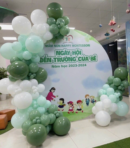 Backdrop Trang Trí Lễ Khai Giảng Năm Học Mới