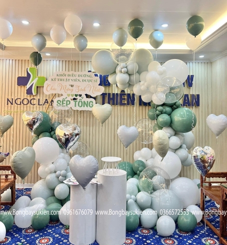 Backdrop Trang Trí Sinh Nhật Sếp Đơn Giản 1