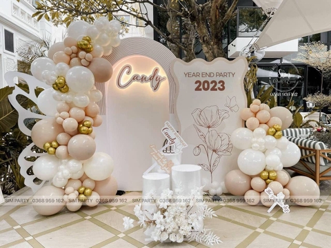 Backdrop Trang Trí Tiệc Tất Niên Giá Rẻ 7