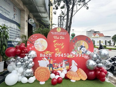 Backdrop Trang Trí Trung Thu Cho Văn Phòng 4