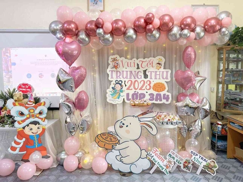 backdrop trang trí trung thu đẹp