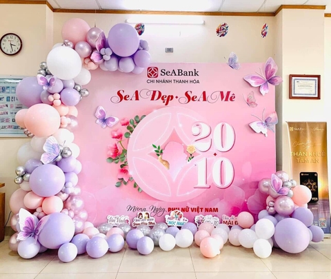 Background Ngày Phụ Nữ Việt Nam 20 Tháng 10