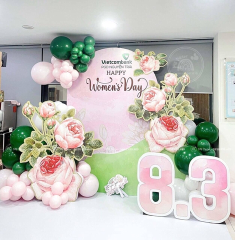 Dịch Vụ Background Quốc Tế Phụ Nữ 8/3 Xinh