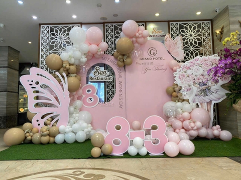 Background Trang Trí Ngày Quốc Tế Phụ Nữ 8/3