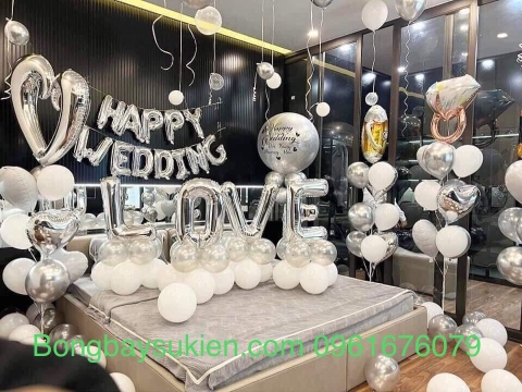 Bán Bóng Bay Trang Trí Phòng Cưới Tại Hà Nội