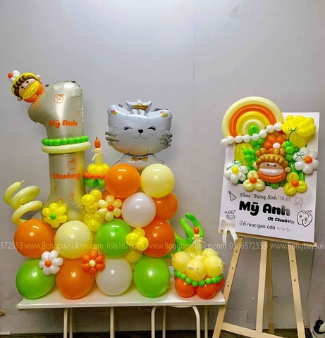 Bảng hoa bóng bay đẹp giá rẻ