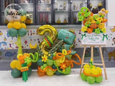 Bảng hoa bóng bay đẹp tại Hà Nội giá rẻ