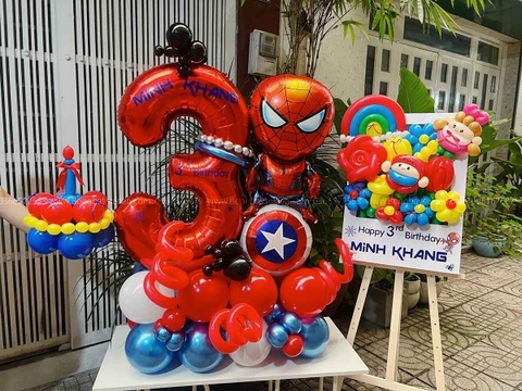 Bảng hoa bóng bay đẹp tại Hà Nội