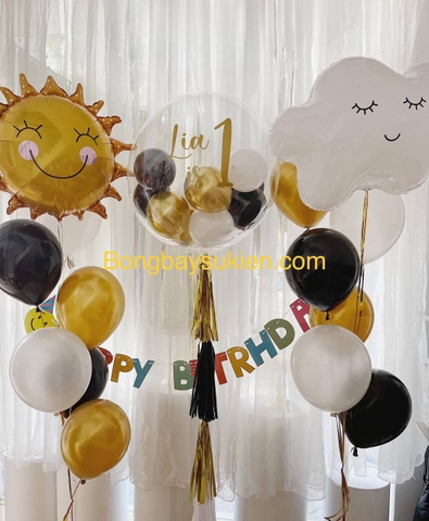 Bộ bóng bay trang trí sinh nhật giá tốt