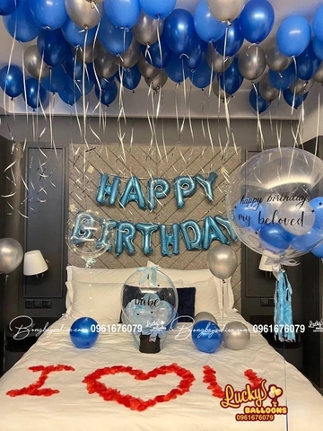 Bộ Bóng Bay Trang Trí Sinh Nhật Người Lớn