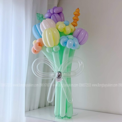 Bó Hoa Bóng Bay Gợi Ý Quà Sinh Nhật Cho Nữ