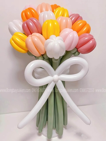 Bó Hoa Bóng Bay Làm Quà Sinh Nhật Tại Hà Nội