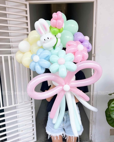 Bó Hoa Bóng Bay Tulip Tại Hà Nội Giá Rẻ