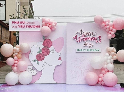 bóng bay 20 tháng 10 ngày Phụ nữ Việt Nam 3