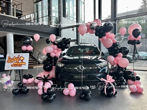 Bóng Bay Bàn Giao Xe Mercedes Tại Hà Nội 5