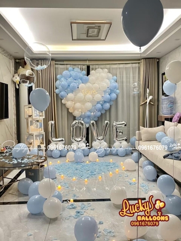 Bóng Bay Cầu Hôn Đẹp Bong Bóng Bay Đẹp 08