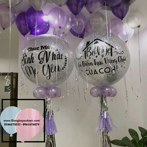 Bóng bay chúc mừng sinh nhật mẹ đẹp