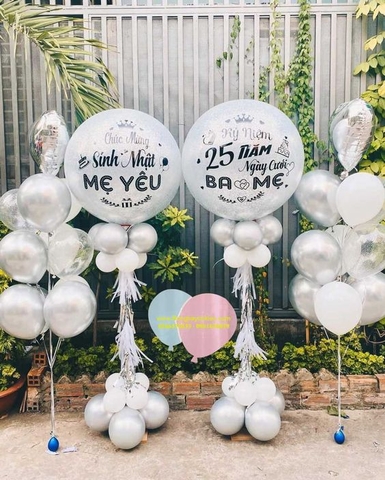 Bóng bay chúc mừng sinh nhật mẹ yêu