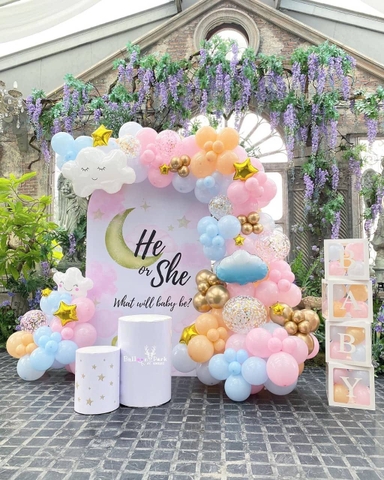 Bóng Bay Đoán Giới Tính Bé Boy or Girl