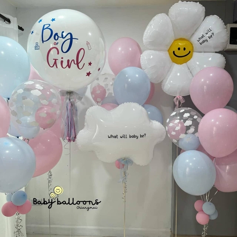 Bóng Bay Jumbo Dự Đoán Giới Tính Bé Boy or Girl