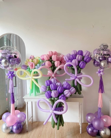 Bóng bay jumbo kim tuyến giá rẻ tại Hà Đông