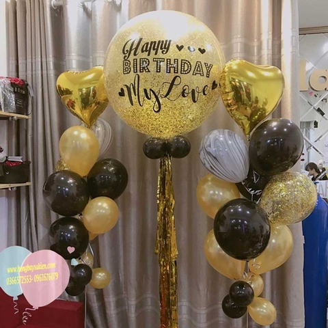 Bóng Bay Jumbo Trang Trí Sinh Nhật Giá Rẻ