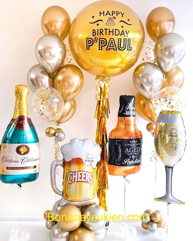 Bóng bay jumbo trang trí Hà Nội giá rẻ