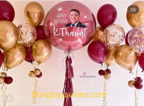 Bóng Bay Jumbo Trang Trí Sinh Nhật Sếp Nam