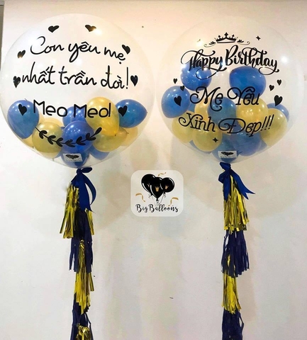 Set Bóng Bay Trang Trí Sinh Nhật Tặng Mẹ Yêu Tại Hà Nội