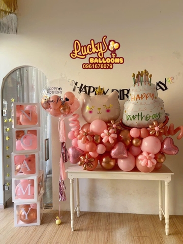 Bóng Bay Sinh Nhật Bé Giá Rẻ Hà Nội