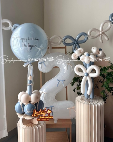 Bóng Bay Sinh Nhật Bé Trai Bong Bóng Bay