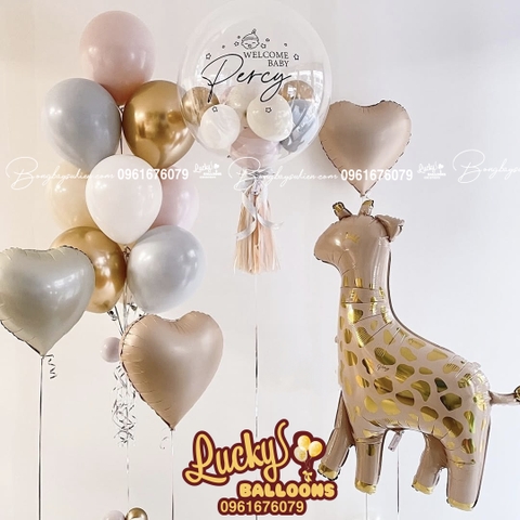 Bóng Bay Sinh Nhật Bé Trai Giá Rẻ Hà Nội