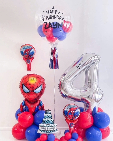Bóng Bay Sinh Nhật Bé Trai Người Nhện Tại Hà Nội