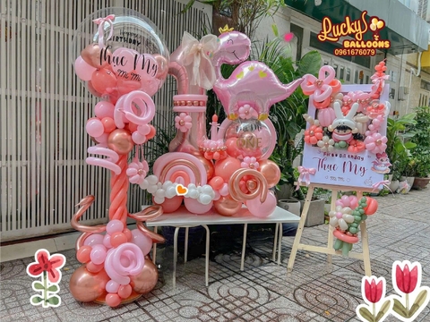 Bóng Bay Sinh Nhật Cho Bé Gái Tại Hà Nội Đẹp
